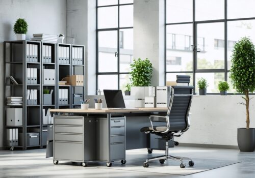 Effizient und flexibel: So revolutionieren mobile Stauraumlösungen und Schreibtischcontainer aus Metall Ihren modernen Arbeitsplatz